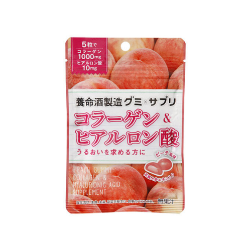 養命酒 グミ×サプリ コラーゲン＆ヒアルロン