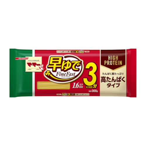 日清 マ･マー 早ゆで高たんぱくスパゲティ